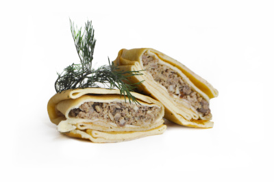 Блинчик с мясом